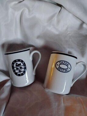 set of 2 ~ Dansk mugs / cups